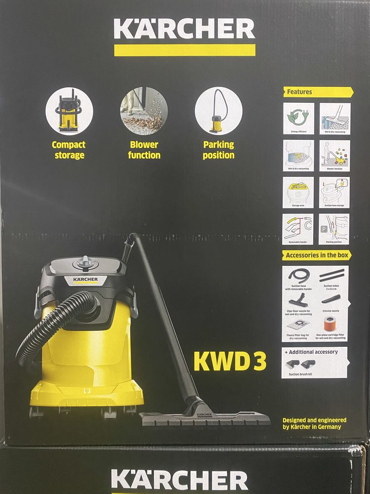 Пилосос Karcher KWD 3 V-17/4/20 Brush Kit (1.628-443.0) кершер керхер