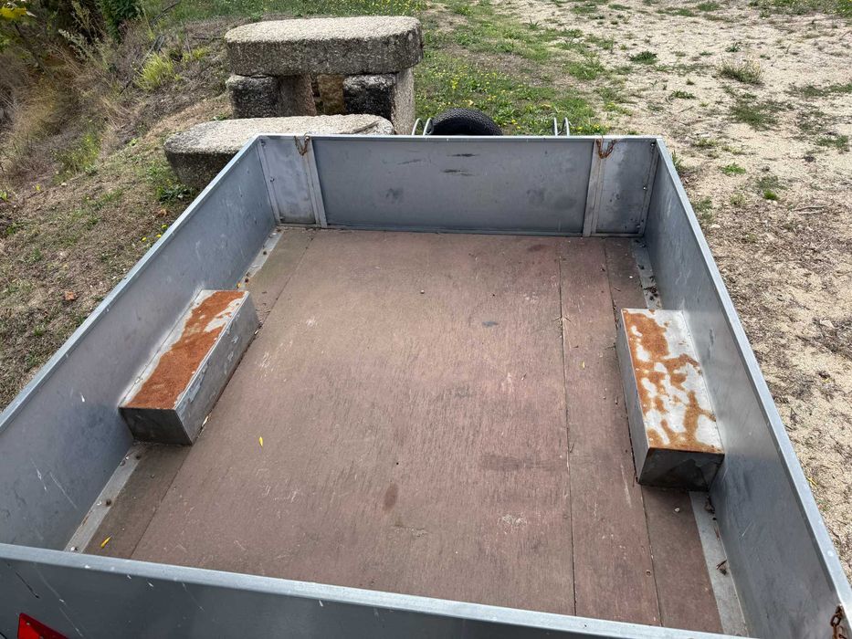 Atrelado Reboque Grande com Suporte de Bicicletas, Modular