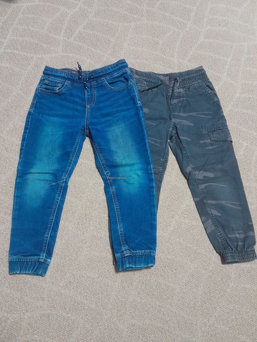 Denim Primark джоггеры джинсы 4-5 и 5-6 лет