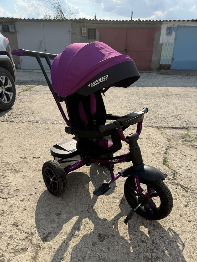 Триколісний велосипед із надувними колесами Turbo Trike
