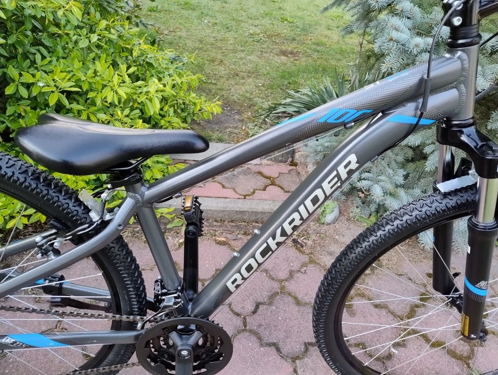 Alu 27.5 S Btwin MTB górski z amortyzatorem rower 27.5 koła rama S