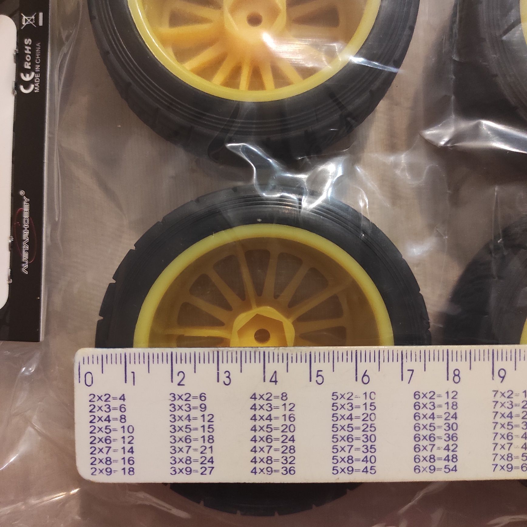 1:10 2.2 (4 шт) " Velgen Hub & 80Mm Rubberbanden Tire 4P Rc Auto Fit H