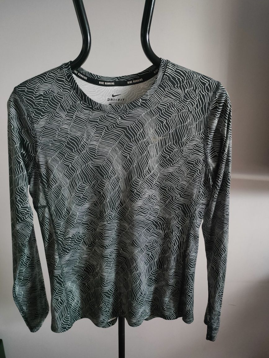 bluzka do biegania termo Nike running dri-fit
