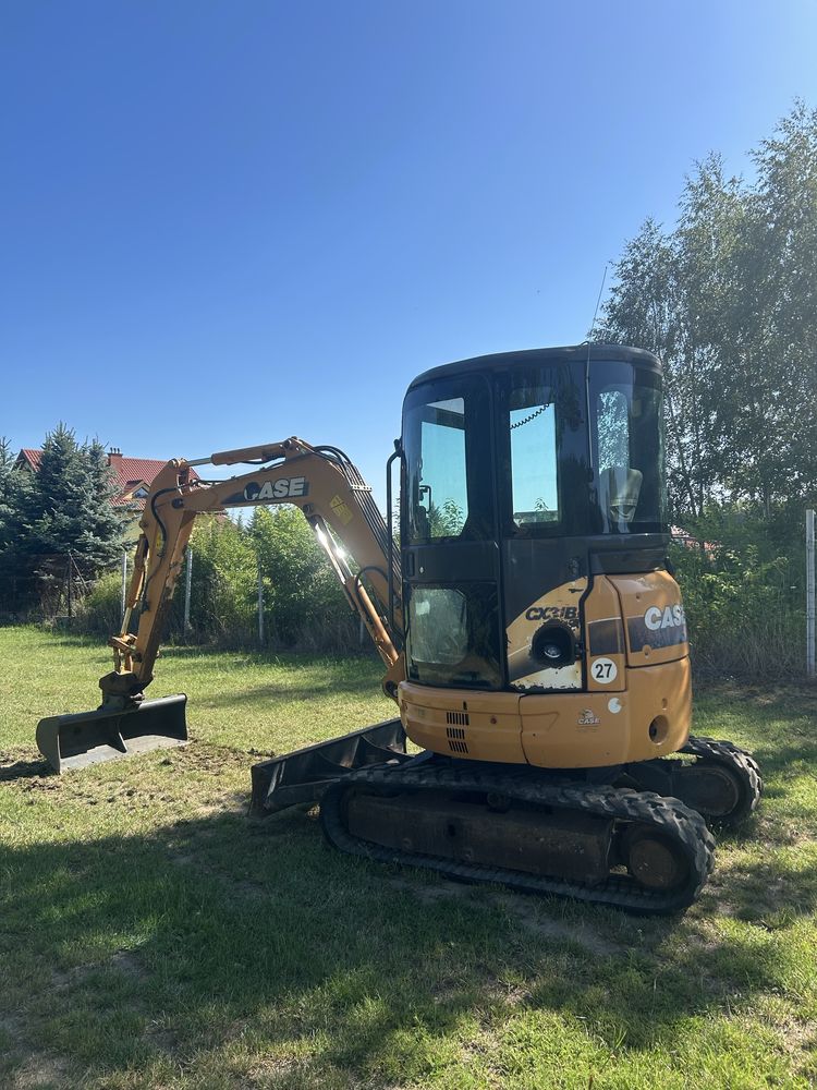 Minikoparka koparka Case CX31b 3 lyzki 3,2tony kubota jcb new holland