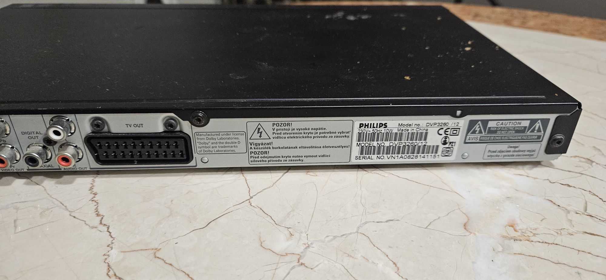 Leitor de DVD Philips