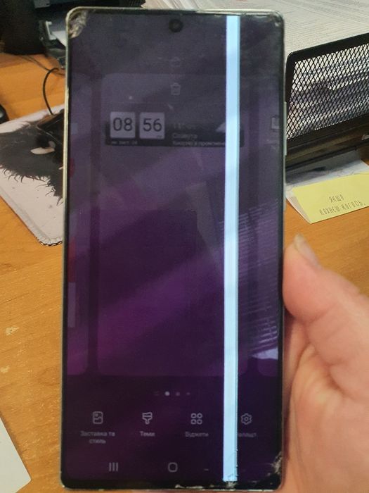 Продам Samsung Note 20 • Неисправный экран • На запчасти