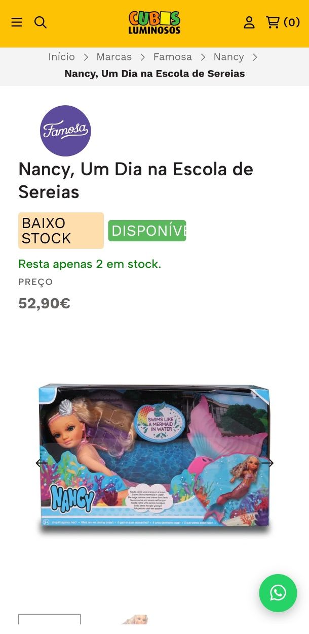 Nancy sereia nova