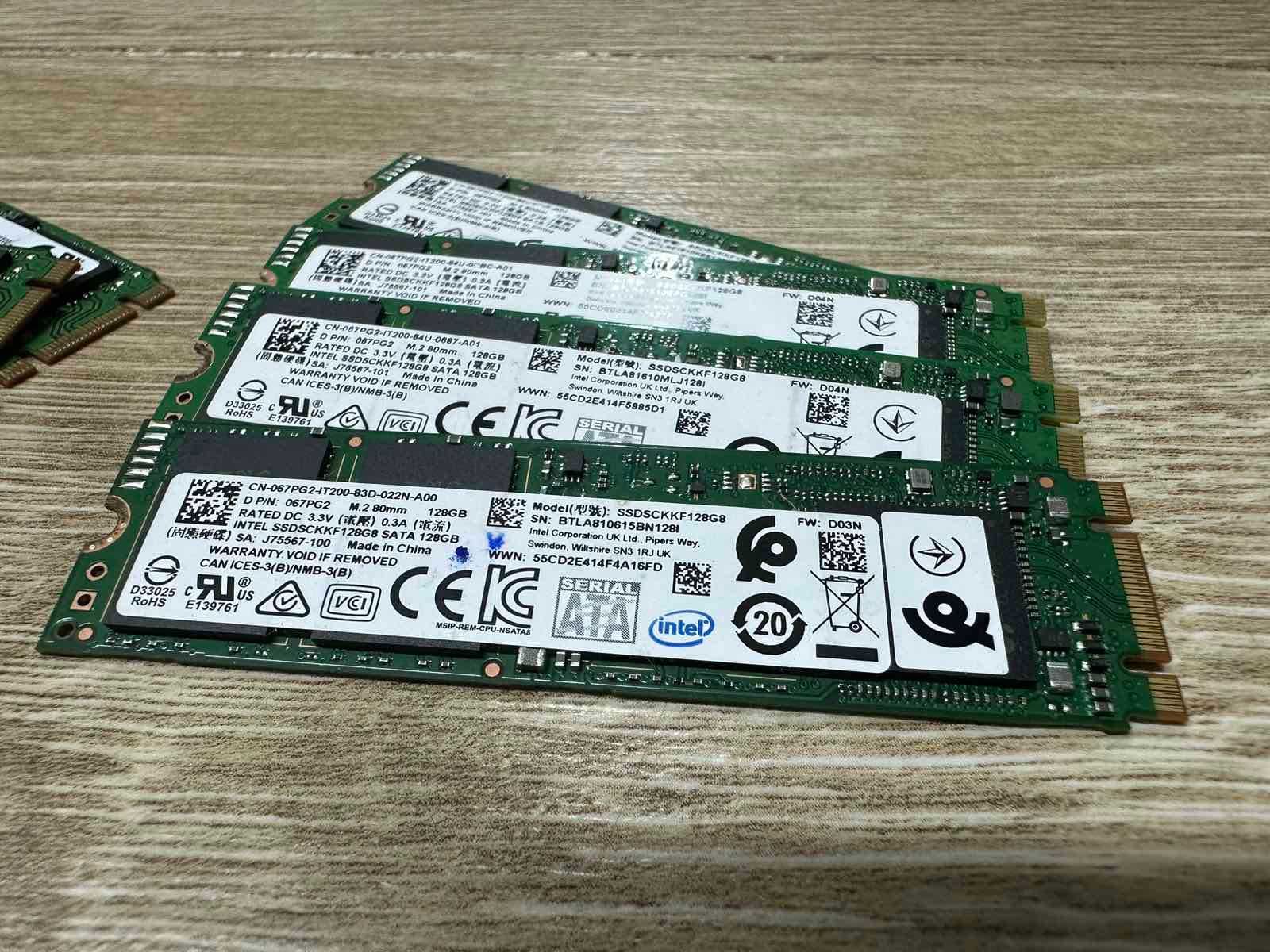 Накопичувач SSD M2 2280 Samsung / Intel 128Gb