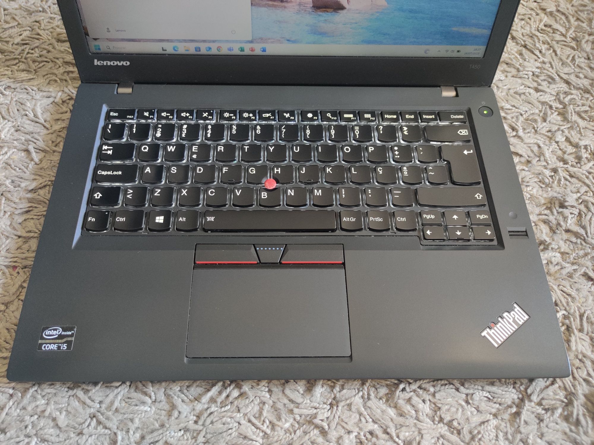 Lenovo ThinkPad i5 8Gb RAM SSD 256Gb NVMe