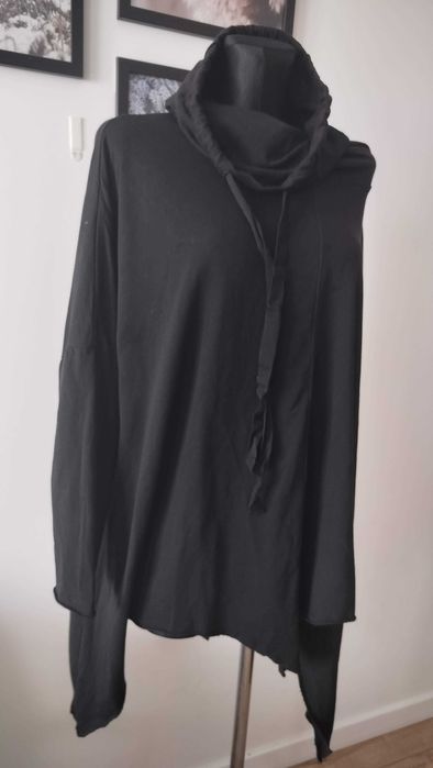 Włoska bluza damska 50 kardigan narzutka oversize rozmiar uniwersalny