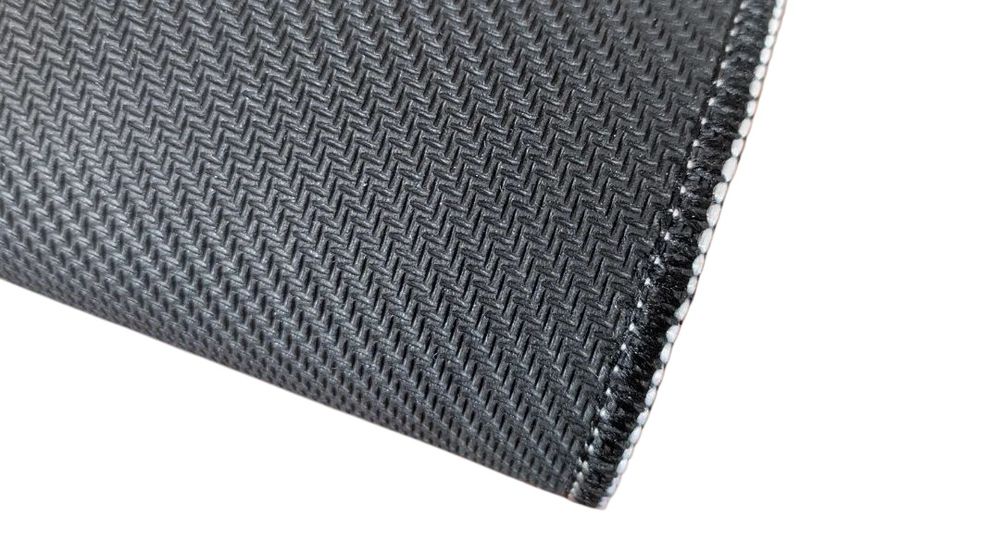 Килимок для мишки та клавіатури 880x400мм Абстракція чорна коврик