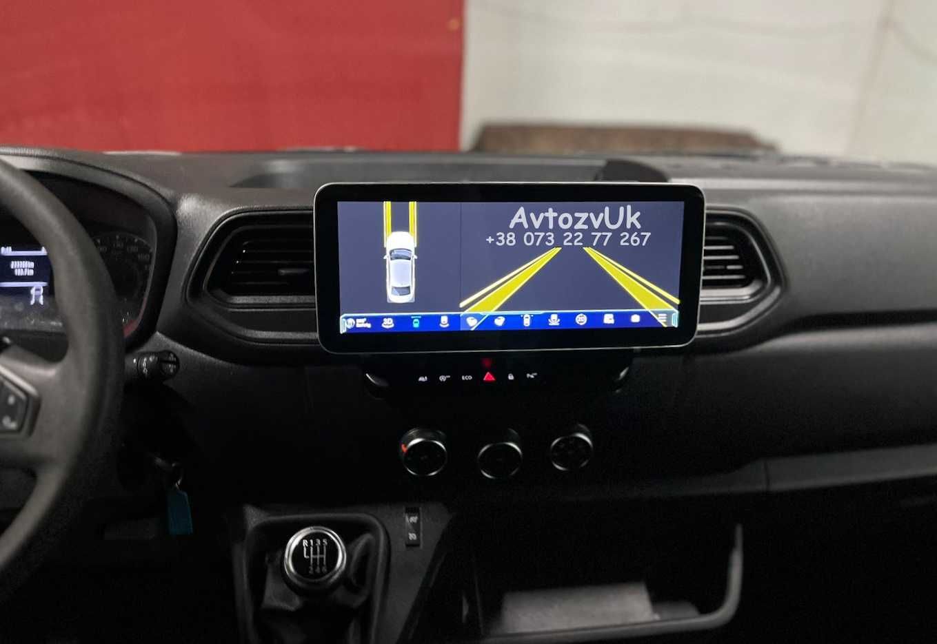 Магнитола Renault MASTER Opel MOVANO Мастер Nissan NV400 2 дин Android