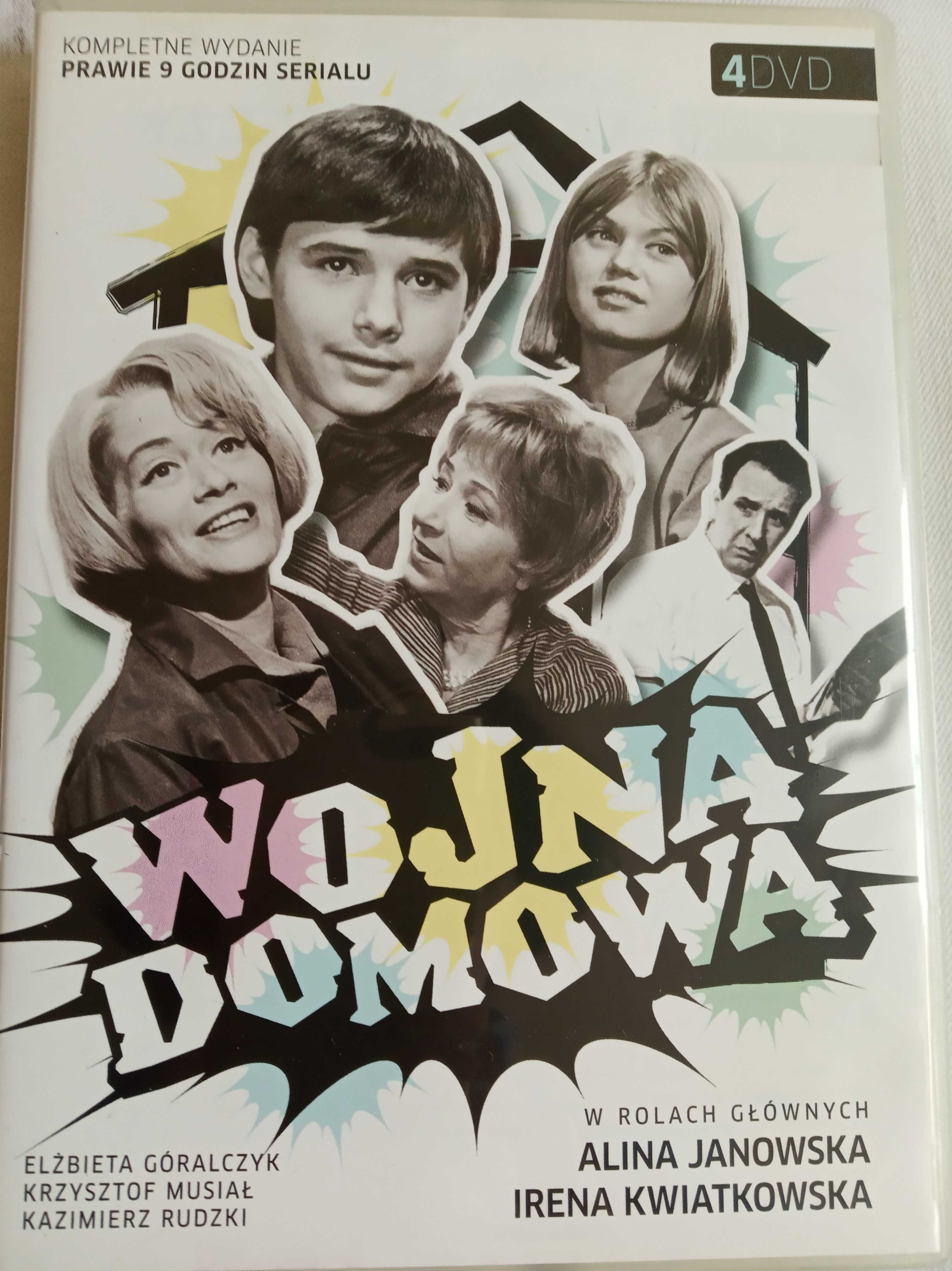 Wojna domowa DVD - kompletne wydanie, 4 płyty w pudełku