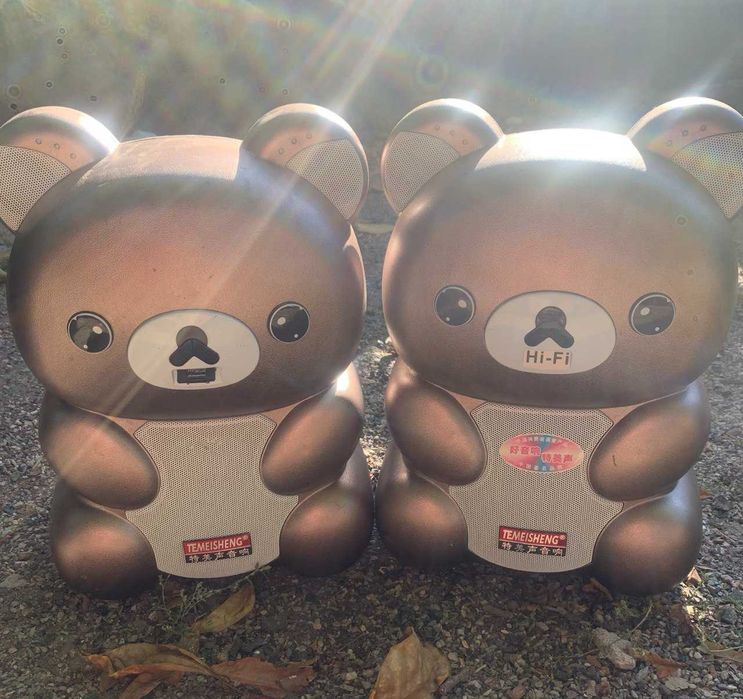 Музыкальные колонки Temeisheng в виде медвежат