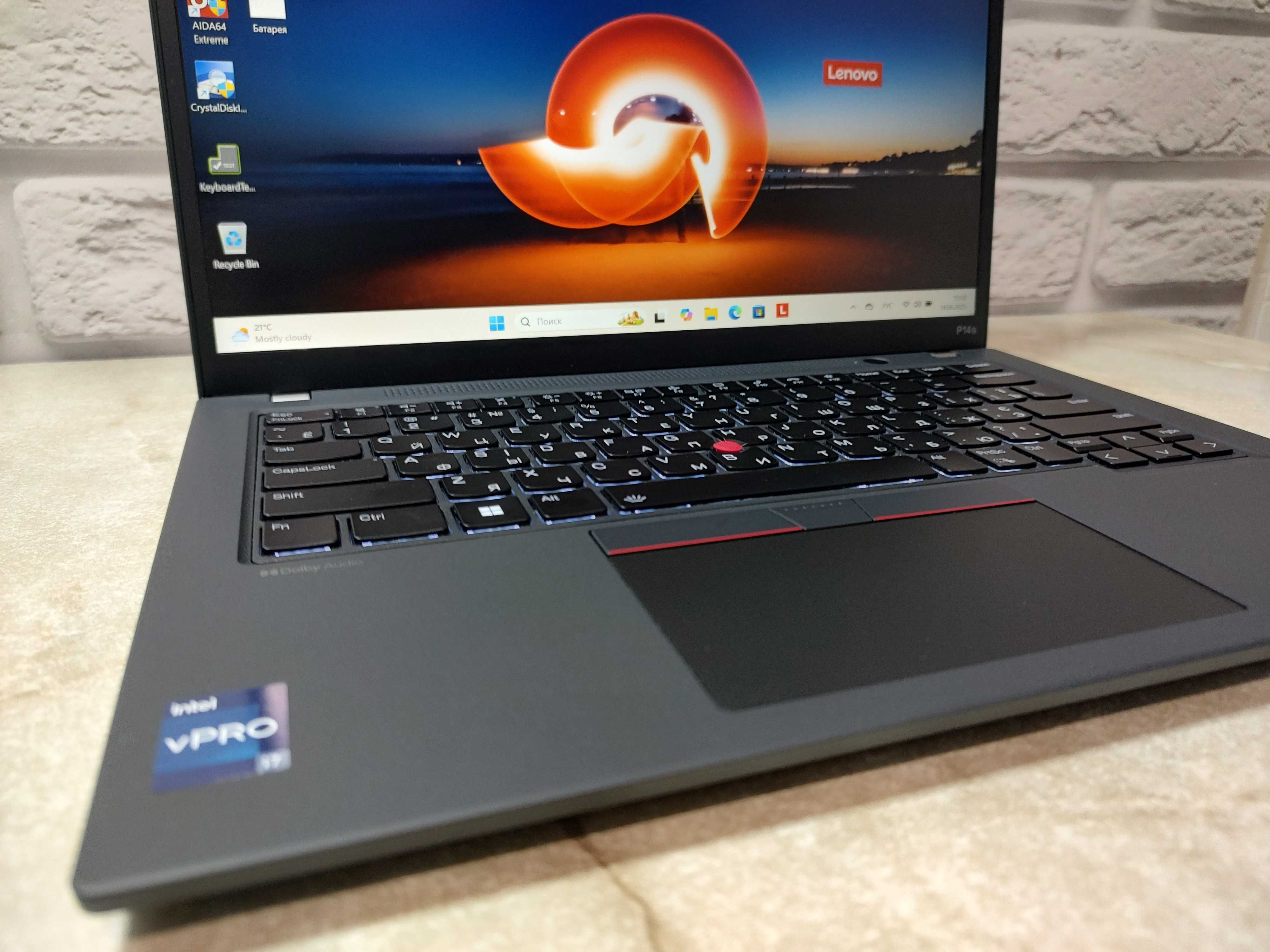 Lenovo ThinkPad P14s Gen 4 Intel® Core™ i7-1370P 32GB DDR5 512GB NEW!
