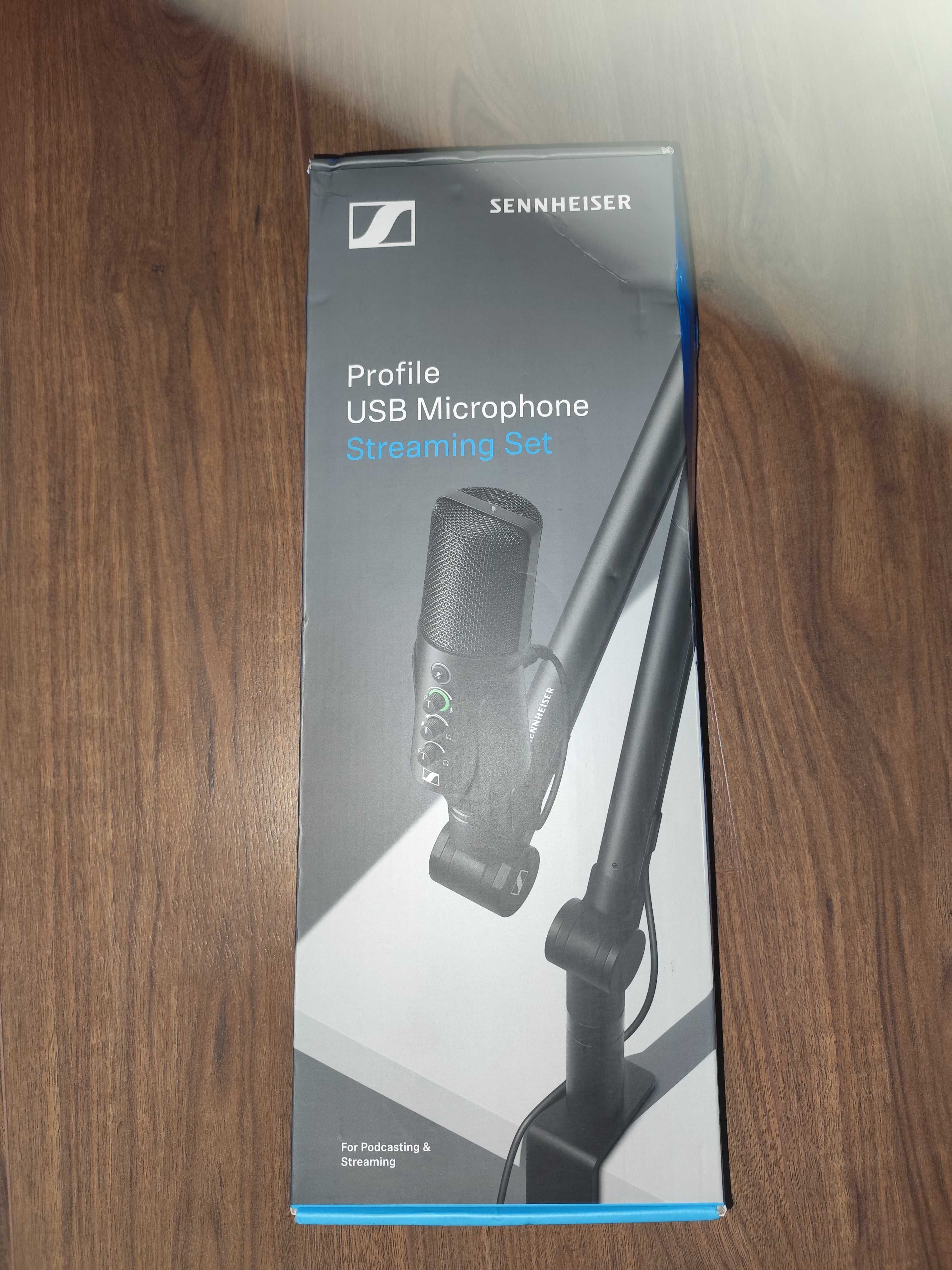 Vendo Microfone Sennheiser USB Streaming Set