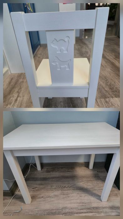 Stolik i krzesełko dziecięce