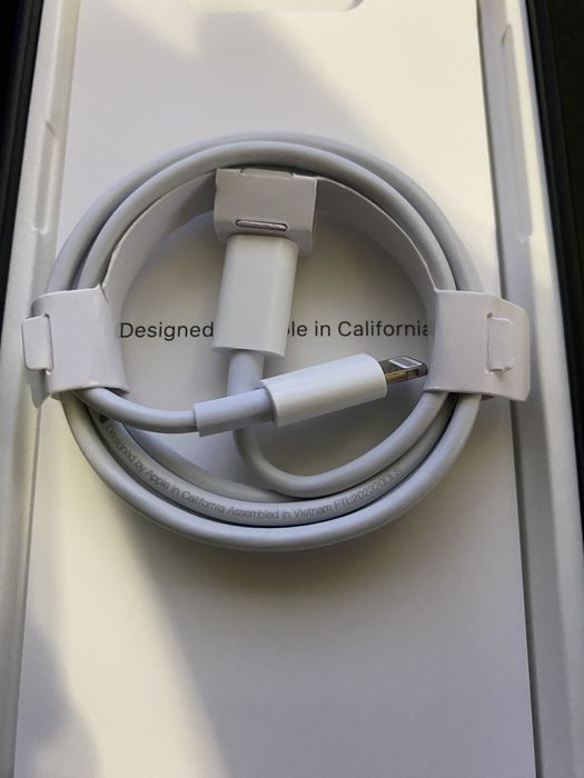 ORIGINAL Швидка Зарядка для Айфону Apple 20w Кабель Шнур блок IPhone