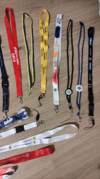 25 Fitas porta chaves ou cartões