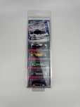 Hot Wheels Podłużny Protektor Protector Case na set 5 Długa Karta Long