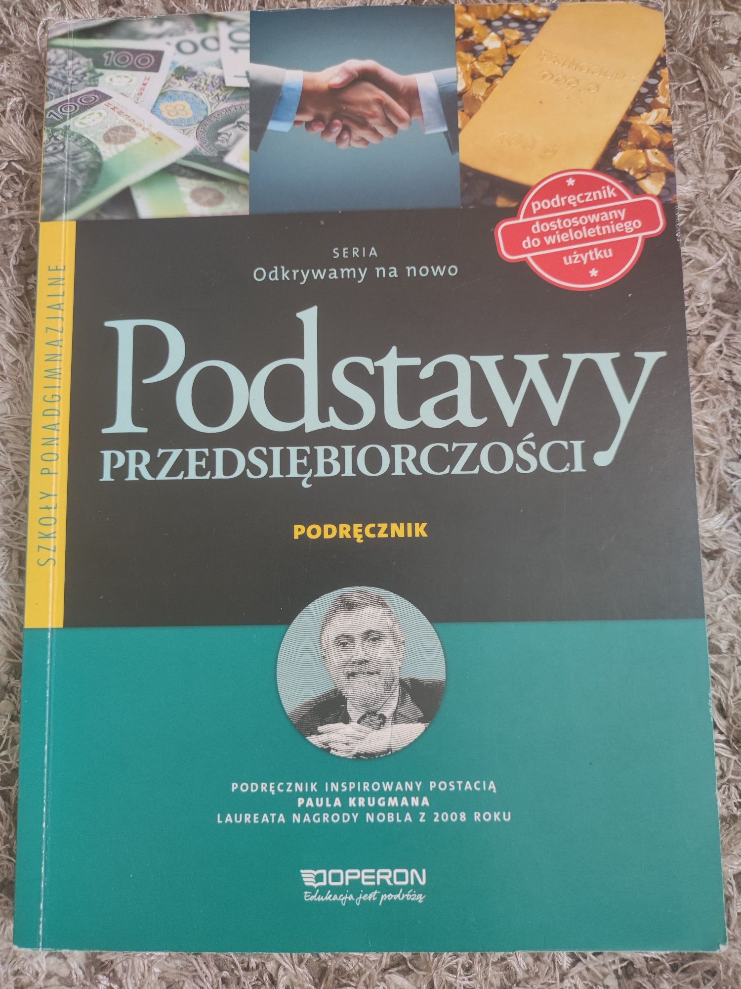 Podręcznik PODSTAWY PRZEDSIĘBIORCZOŚCI - dla szkół średnich