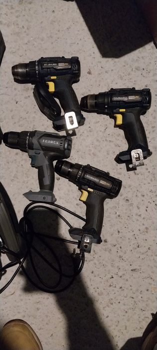 Wkretarki Profiline brushless i Ferrex zestaw