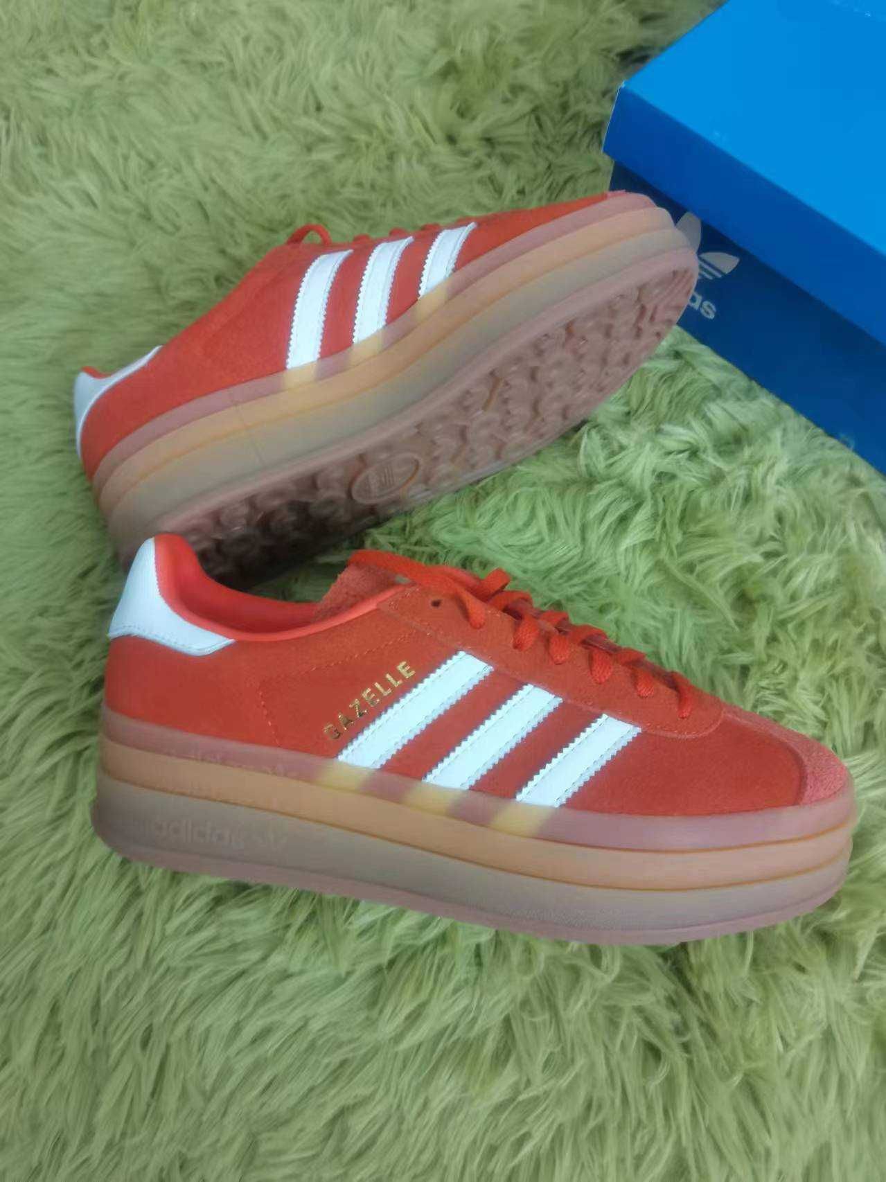 adidas Gazelle Bold Collegiate Orange Gum FR38