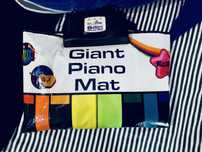 Mata podłogowa Rainbow Colours pianino Giant Piano Mat