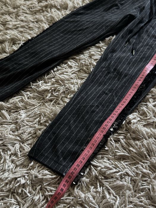 Стильний костюм у смужку з паєтками Joie Claire (Італія), розмір S