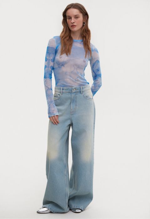 джинси be om design блакитні