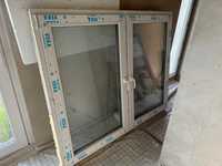 Okno VEKA białe PCV 3 szybowe 180x150 nowe z demontażu