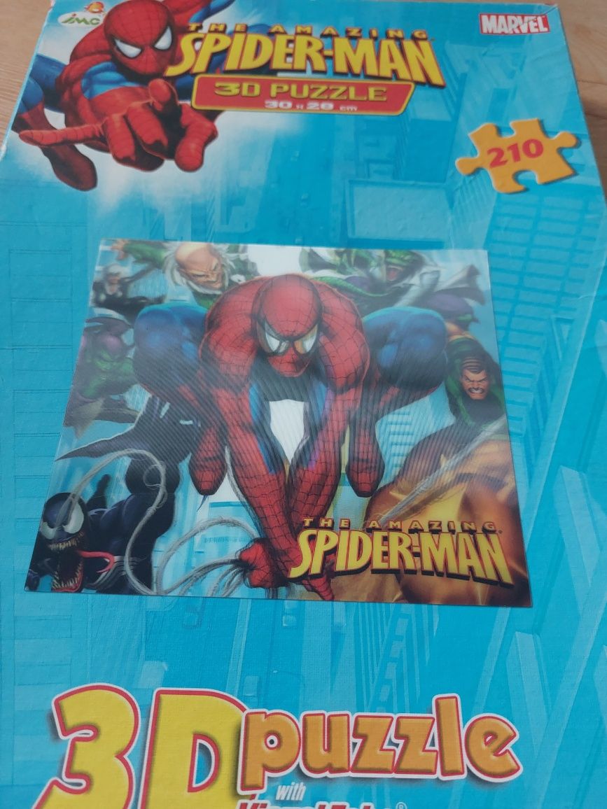 Puzzle 3D Spider-man