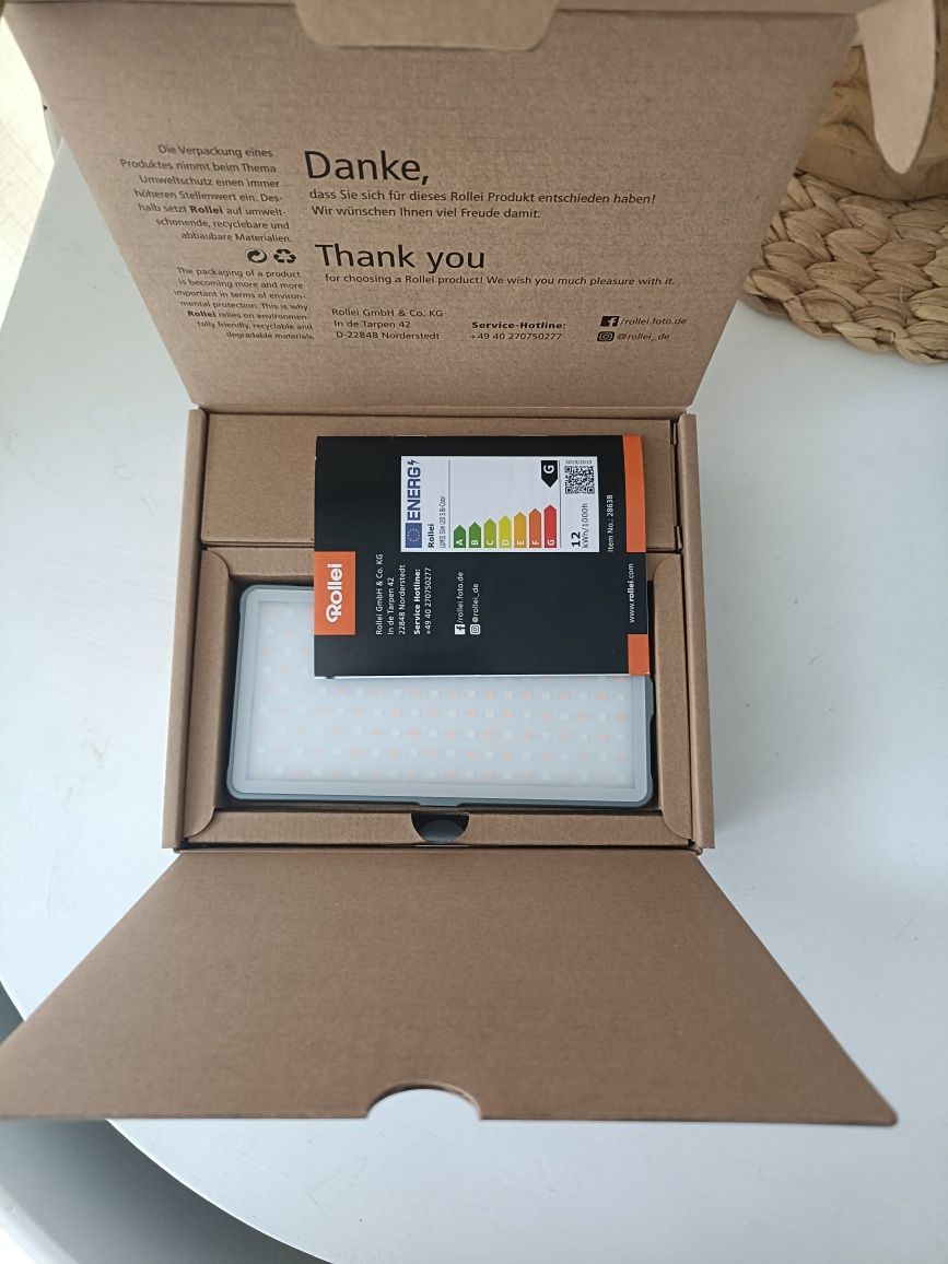 Nowa Lampa Rollei Lumis Slim Led S Bi-Color