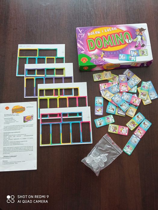 Domino obrazkowe Bolek i Lolek