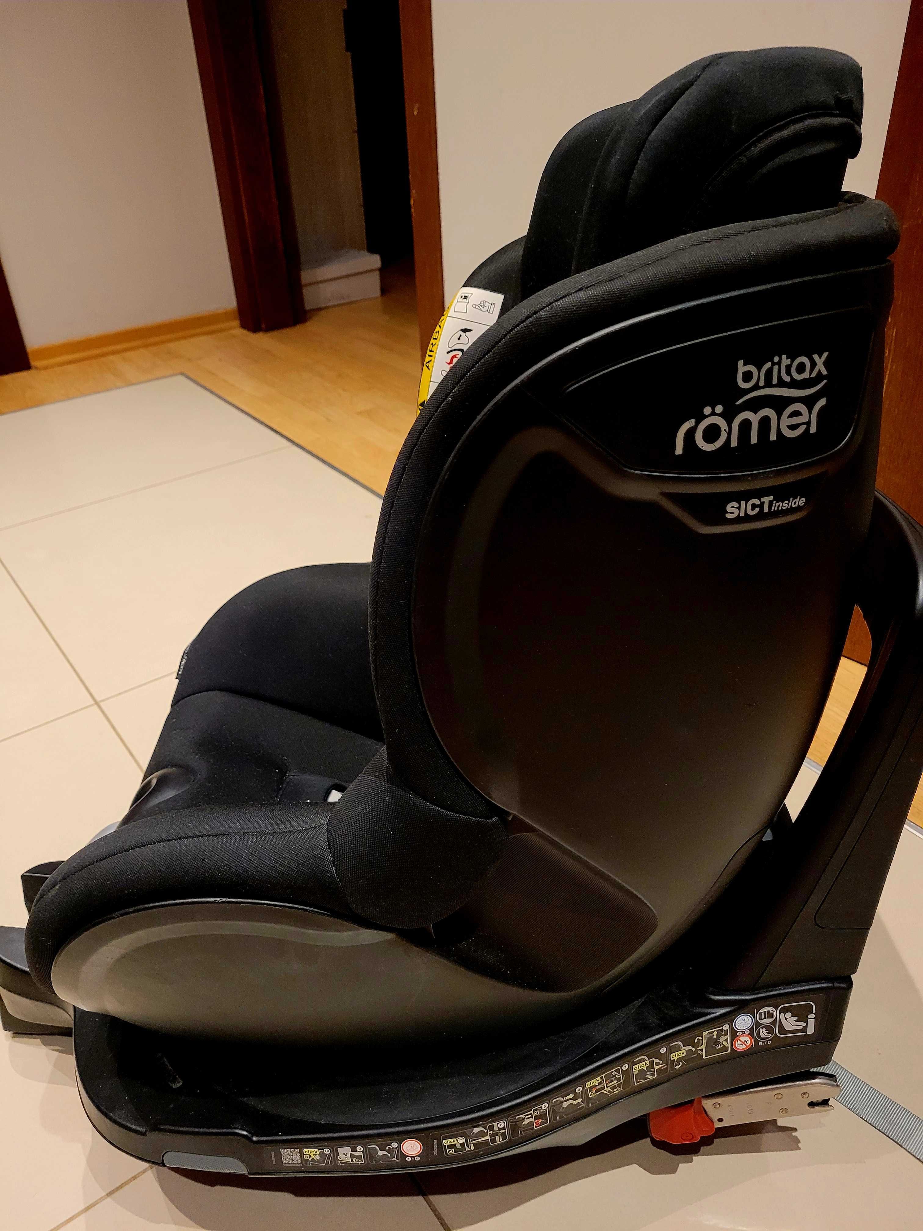 Fotelik samochodowy Britax Römer Dualfix obrotowy 360, do 18kg, 0-4lat