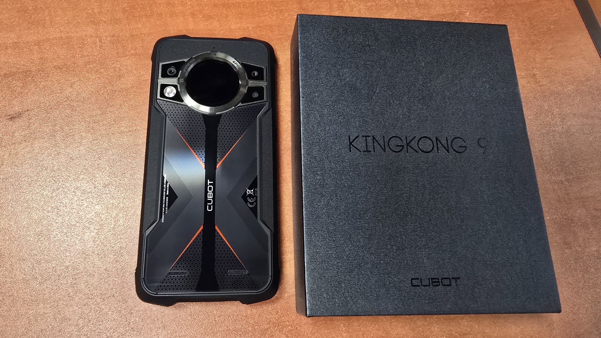 Cubot King Kong 9 Dual Sim 256GB/12GB RAM czarny, stan bdb, gwarancja