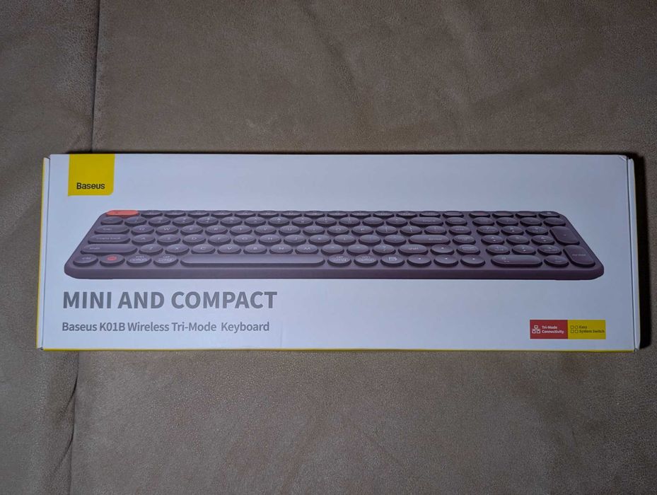 Клавиатура беспроводная Baseus K01B Wireless Tri-Mode Keyboard