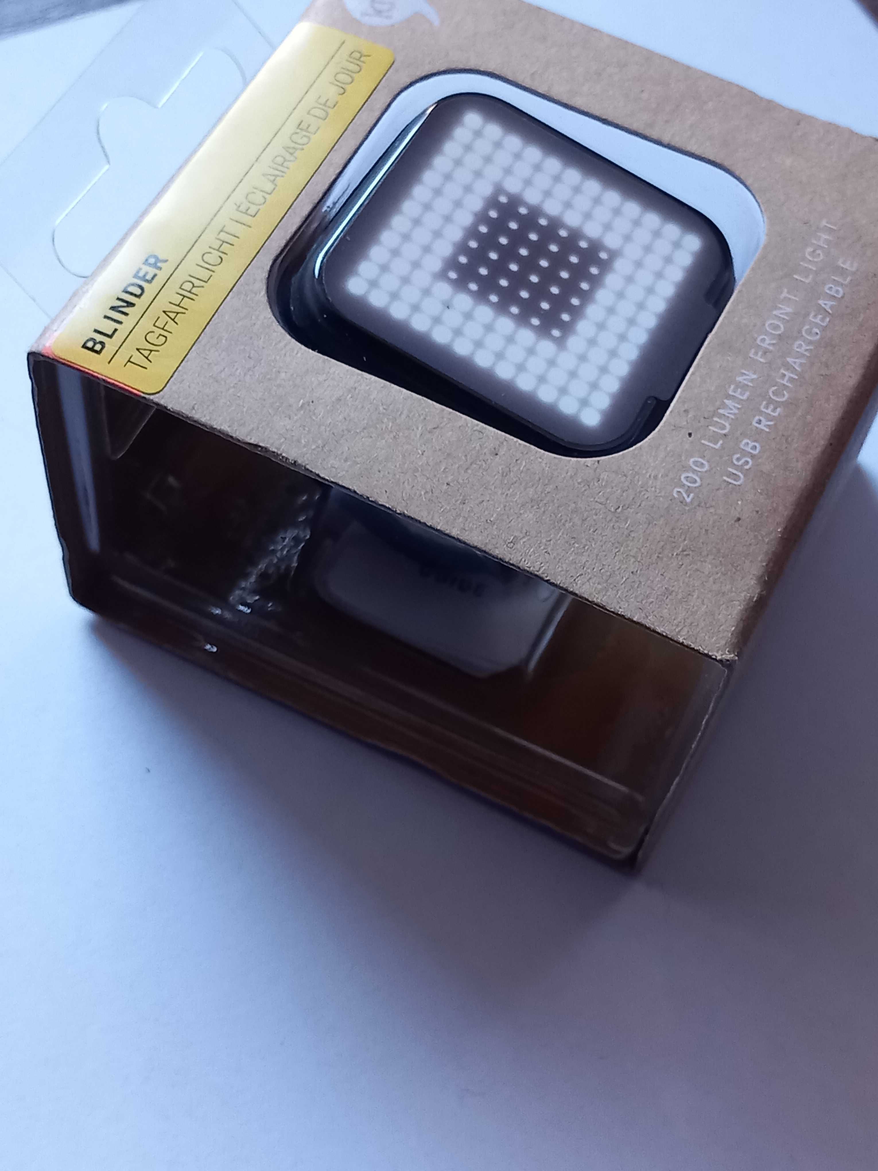 Lampka rowerowa przednia Knog Blinder - Square
