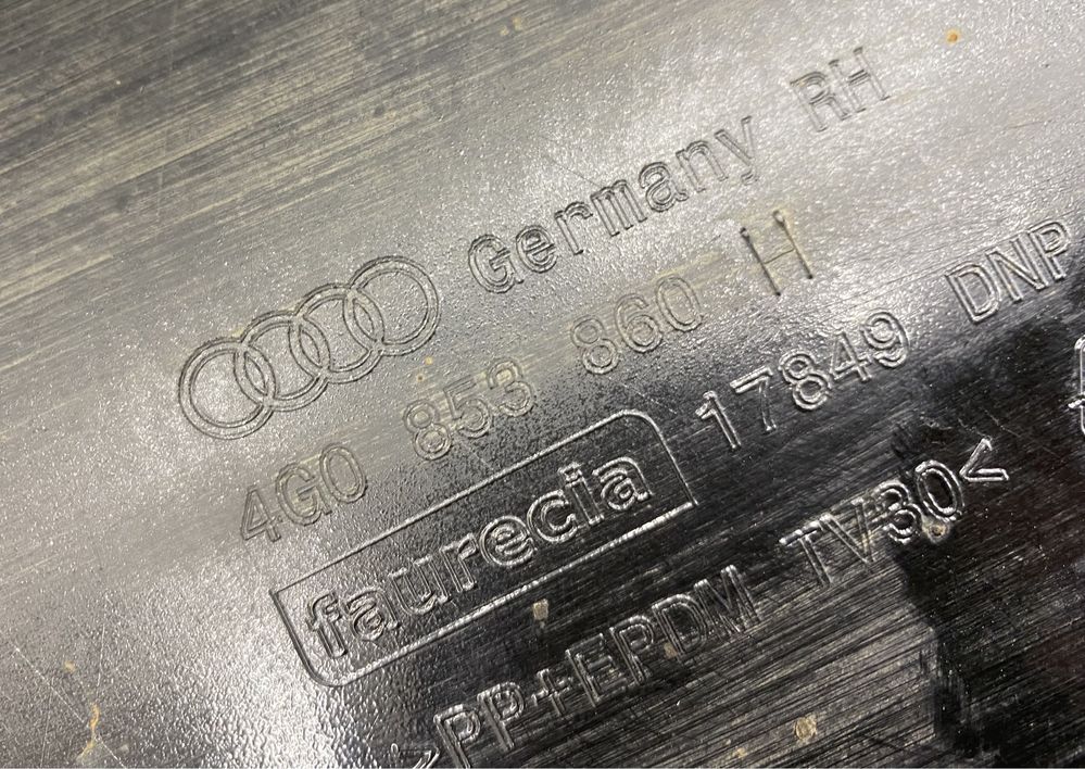 Audi A6 C7 listwa progowa prawa S-line Lift