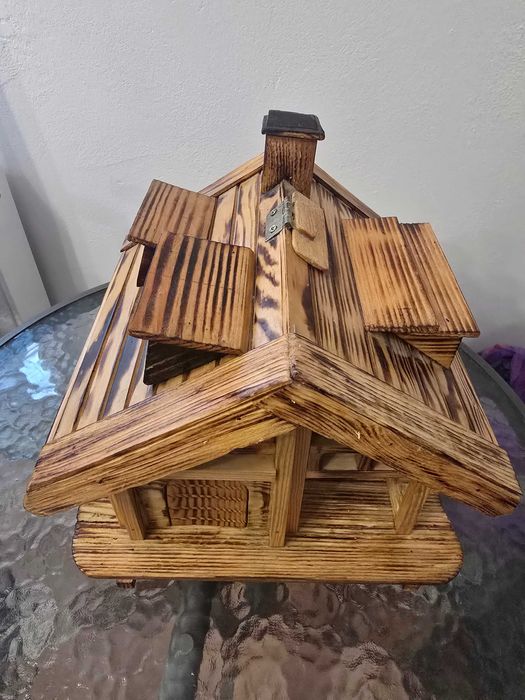 Domek skarbonka rękodzieło