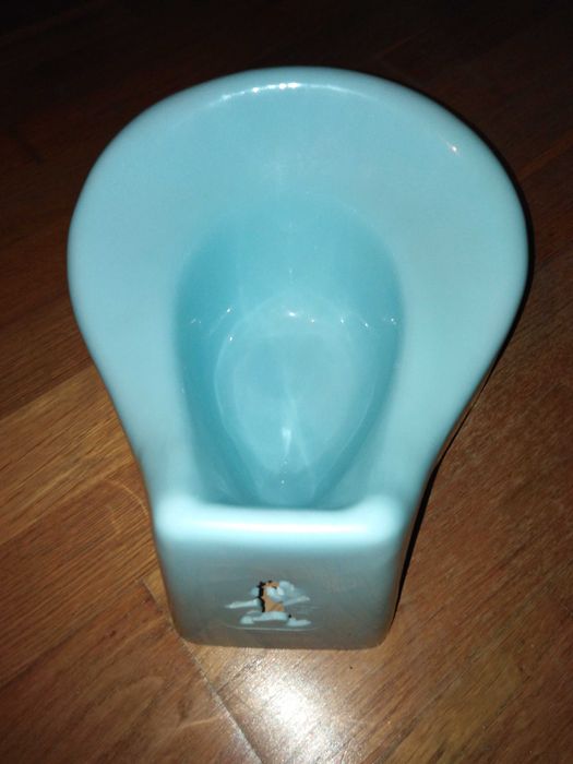 Penico azul para bebé