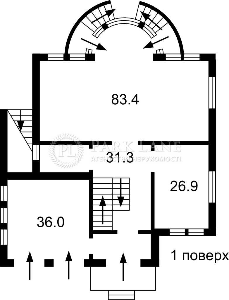 Будинок 700м2 з дизайнерским ремонтом в Шевченковскому районі, басейн