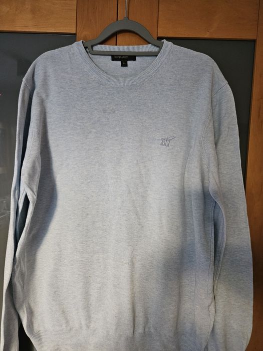 Henry Cottons zgrabny sweter light blue cotton r XL