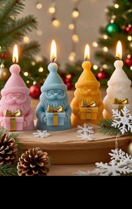 Velas natalícias aromáticas