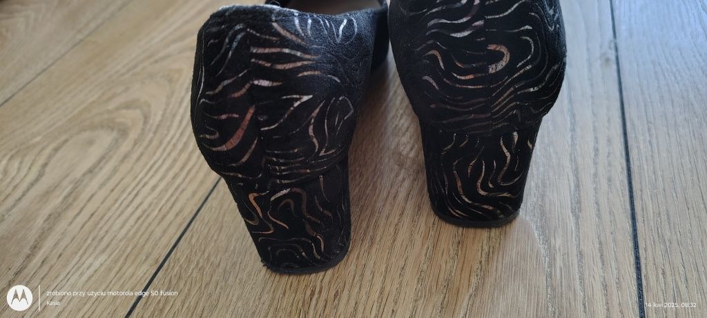 Buty czarne wiosenne