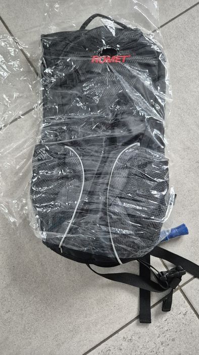 Plecak rowerowy Romet AK-A czarny+bukłak