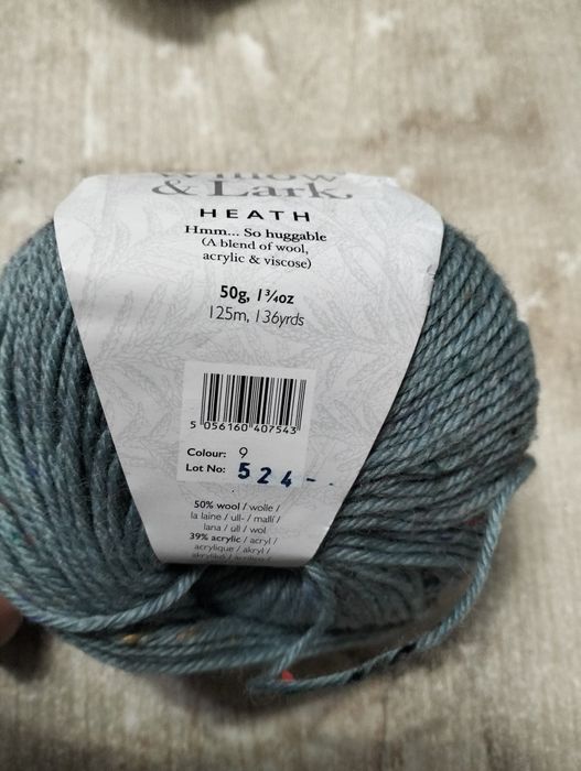 Пряжа шерсть Bo Peep ,Willow & lark