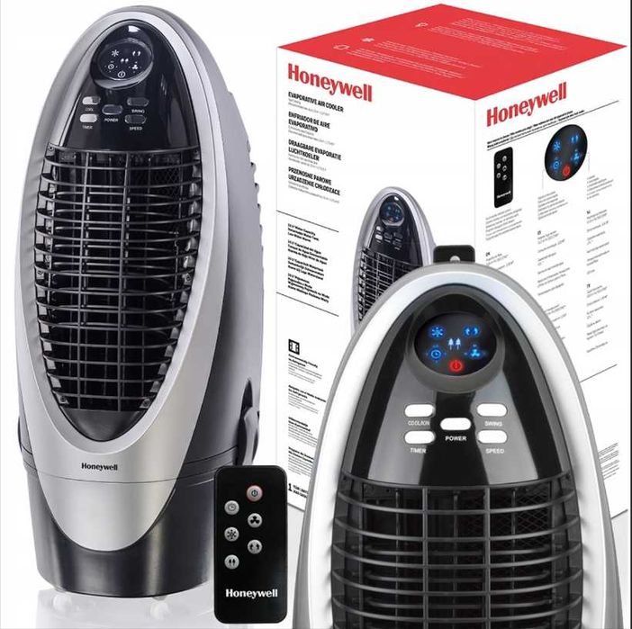 Klimator Honeywell CS10XE 100 W z jonizatorem i pilotem, idealny stan!