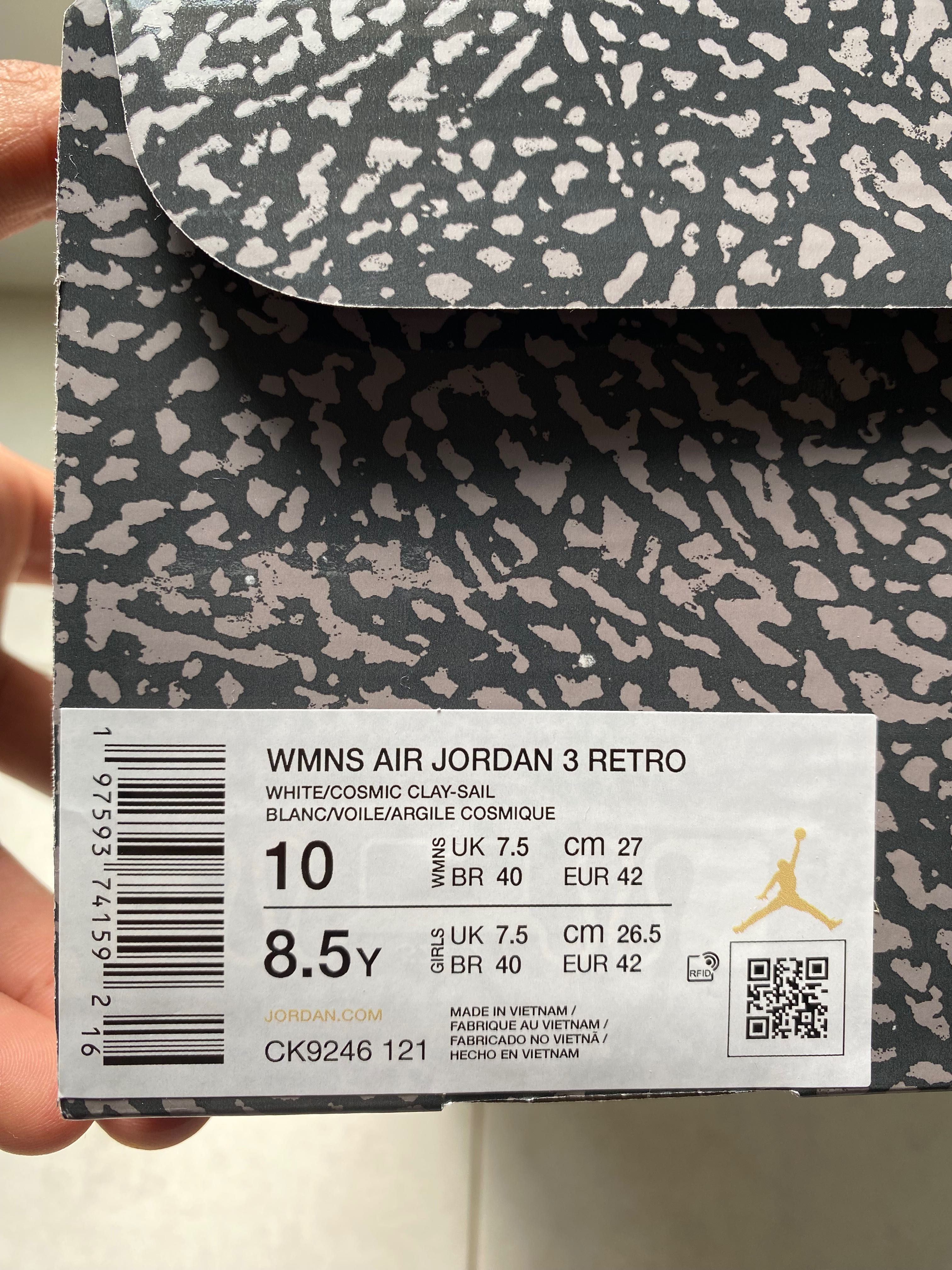 Air Jordan 3 Georgia Peach