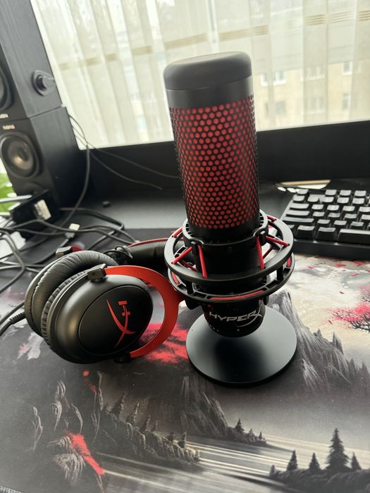 HyperX QuadCast | Топ для стрімів та ігор | Відмінний стан